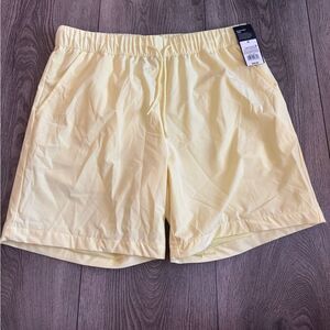 Original use Light Yellow Athletic Shorts
